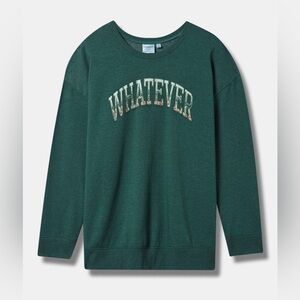 Torrid “Whatever” Sweatshirt